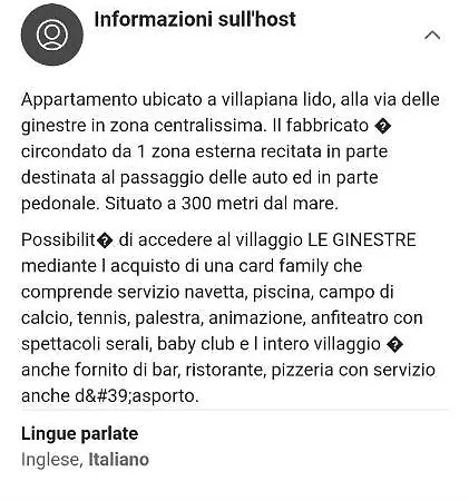 Appartement Appartamento Villapiana Lido Alle Ginestre